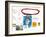 A Next-Jean-Michel Basquiat-Framed Giclee Print