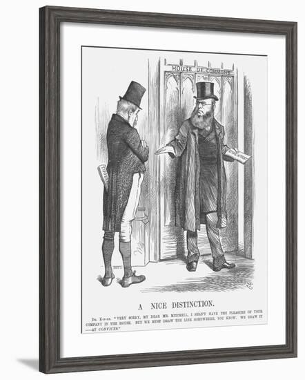 A Nice Distinction, 1875-Joseph Swain-Framed Giclee Print