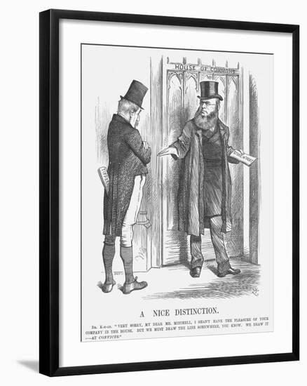 A Nice Distinction, 1875-Joseph Swain-Framed Giclee Print