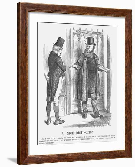 A Nice Distinction, 1875-Joseph Swain-Framed Giclee Print