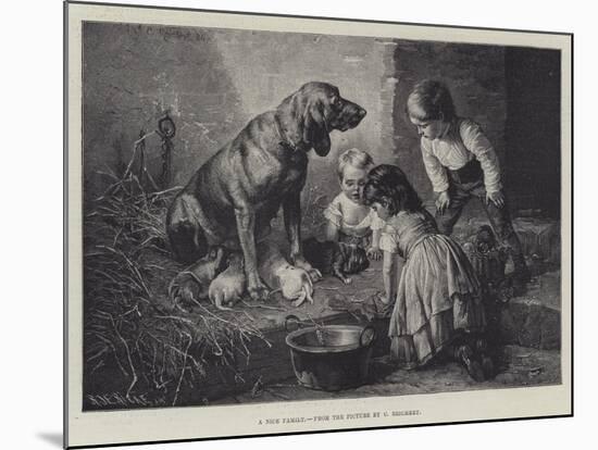 A Nice Family-Carl Reichert-Mounted Giclee Print