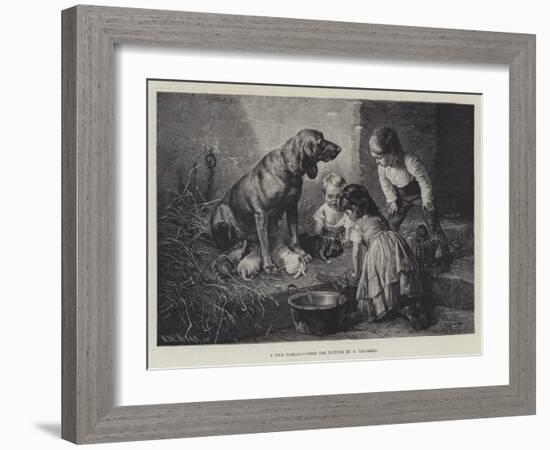 A Nice Family-Carl Reichert-Framed Giclee Print