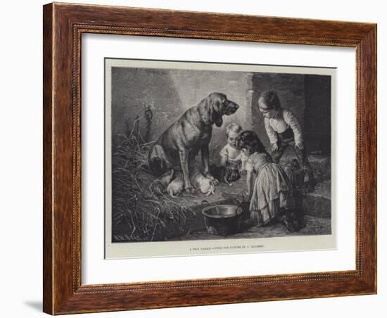 A Nice Family-Carl Reichert-Framed Giclee Print