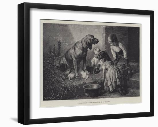 A Nice Family-Carl Reichert-Framed Giclee Print