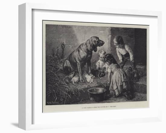 A Nice Family-Carl Reichert-Framed Giclee Print