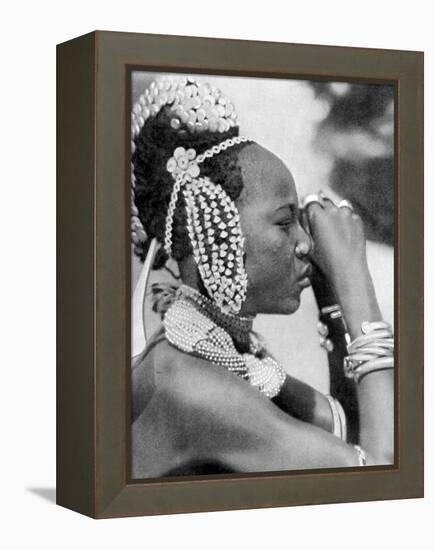 A Nigerian Girl, 1936-null-Framed Premier Image Canvas