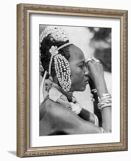 A Nigerian Girl, 1936-null-Framed Giclee Print