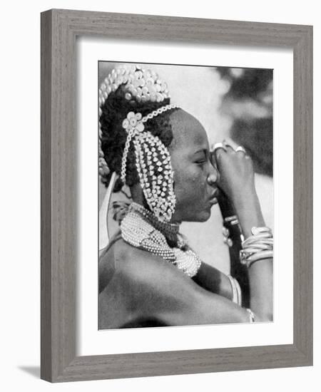 A Nigerian Girl, 1936-null-Framed Giclee Print