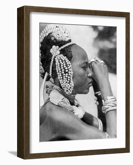 A Nigerian Girl, 1936-null-Framed Giclee Print