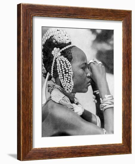 A Nigerian Girl, 1936-null-Framed Giclee Print