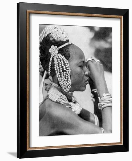 A Nigerian Girl, 1936-null-Framed Giclee Print