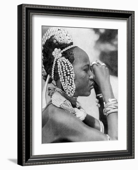 A Nigerian Girl, 1936-null-Framed Giclee Print