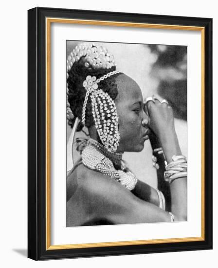 A Nigerian Girl, 1936-null-Framed Giclee Print