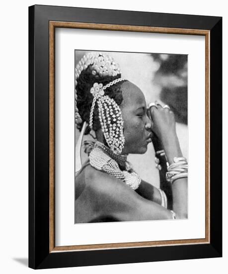 A Nigerian Girl, 1936-null-Framed Giclee Print