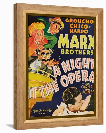 A Night At the Opera, 1935, Directed by Sam Wood-null-Framed Premier Image Canvas