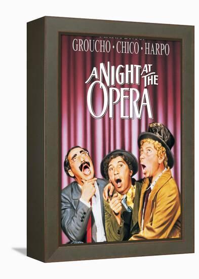 A Night At The Opera, 1935-null-Framed Stretched Canvas