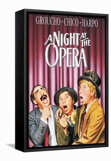 A Night At The Opera, 1935-null-Framed Stretched Canvas