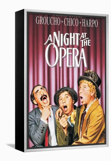 A Night At The Opera, 1935-null-Framed Stretched Canvas