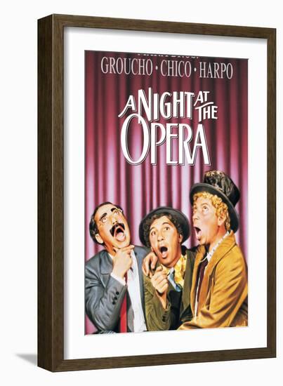 A Night At The Opera, 1935-null-Framed Art Print