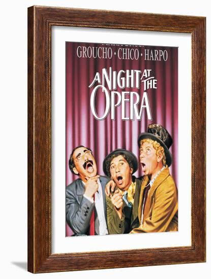 A Night At The Opera, 1935-null-Framed Art Print