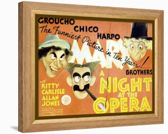 A Night At The Opera, 1935-null-Framed Stretched Canvas