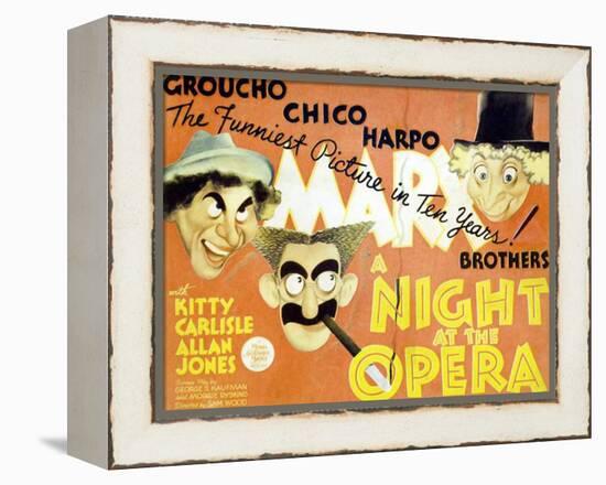 A Night At The Opera, 1935-null-Framed Stretched Canvas