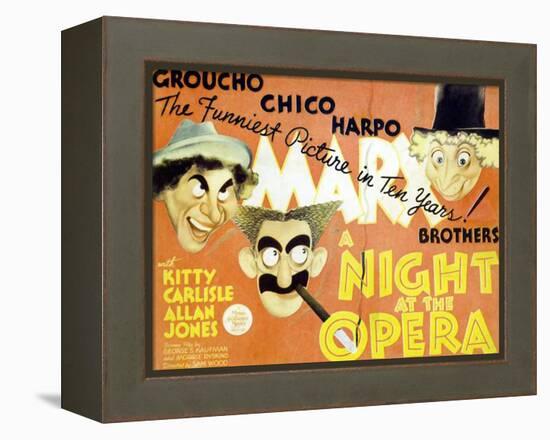 A Night At The Opera, 1935-null-Framed Stretched Canvas