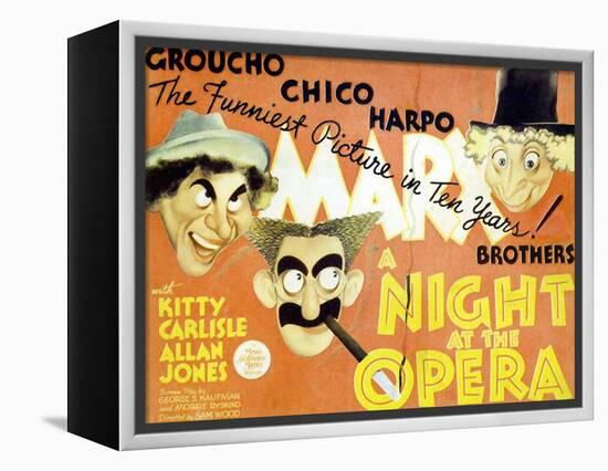 A Night At The Opera, 1935-null-Framed Stretched Canvas