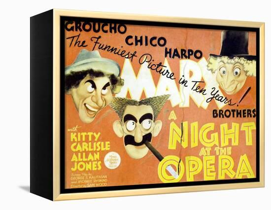 A Night At The Opera, 1935-null-Framed Stretched Canvas