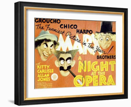 A Night At The Opera, 1935-null-Framed Art Print