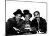 A Night at the Opera, Chico Marx, Harpo Marx, Groucho Marx, 1935-null-Mounted Photo