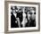 A Night at the Opera, Groucho Marx, Margaret Dumont, Chico Marx, Robert O'Connor, Harpo Marx, 1935-null-Framed Photo