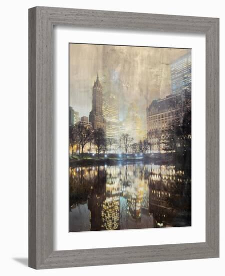 A Night in New York-null-Framed Giclee Print