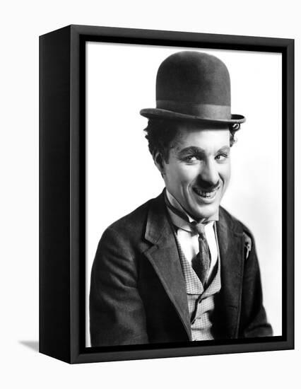 A Night Out, Charlie Chaplin, 1915-null-Framed Stretched Canvas