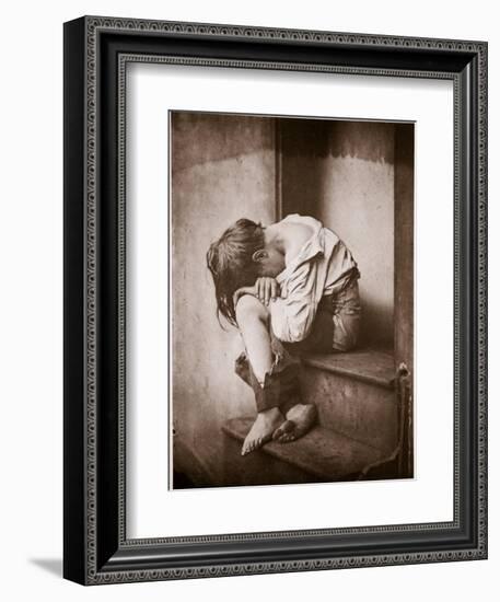 A Night Out, Homeless, C.1857-Oscar Gustav Rejlander-Framed Giclee Print