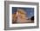 A Night Shot of the Front of the US Supreme Court in Washington, Dc.-Gary Blakeley-Framed Photographic Print