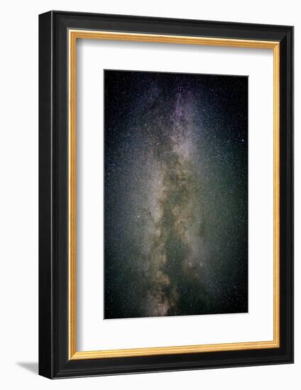 A Night Sky Full of Star and Visible Milky Way-zurijeta-Framed Photographic Print