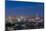 A Night-Time View of London and River Thames from Top of Centre Point Tower across to Shard-Alex Treadway-Mounted Photographic Print