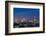 A Night-Time View of London and River Thames from Top of Centre Point Tower across to Shard-Alex Treadway-Framed Photographic Print