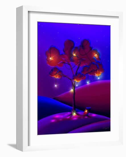 A Night Under The Stars-Cindy Thornton-Framed Art Print