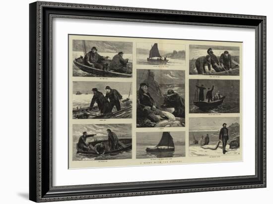 A Night with the Congers-Joseph Nash-Framed Giclee Print