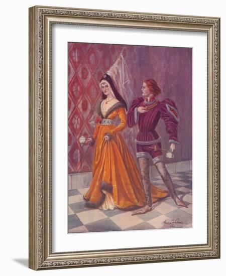 'A Nobleman and Lady', 1926-Herbert Norris-Framed Giclee Print