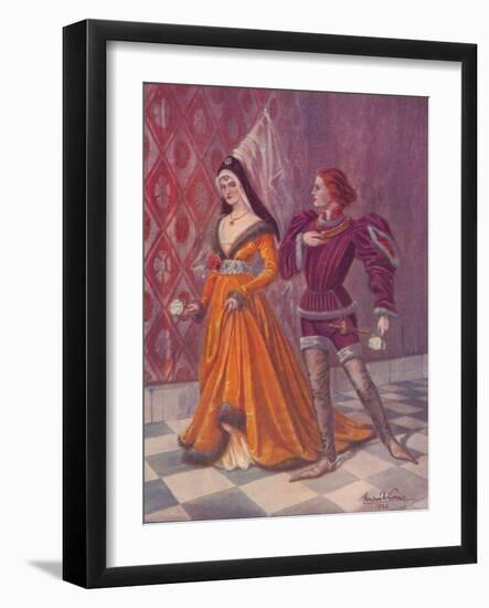 'A Nobleman and Lady', 1926-Herbert Norris-Framed Giclee Print