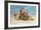 A Nomad and His Camel Resting in the Desert, 1874-Carl Haag-Framed Giclee Print