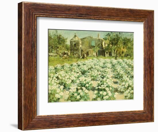 A Normandy Farmhouse-George Hitchcock-Framed Giclee Print