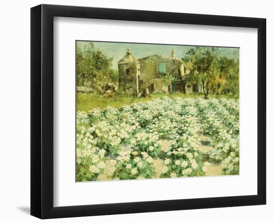 A Normandy Farmhouse-George Hitchcock-Framed Giclee Print