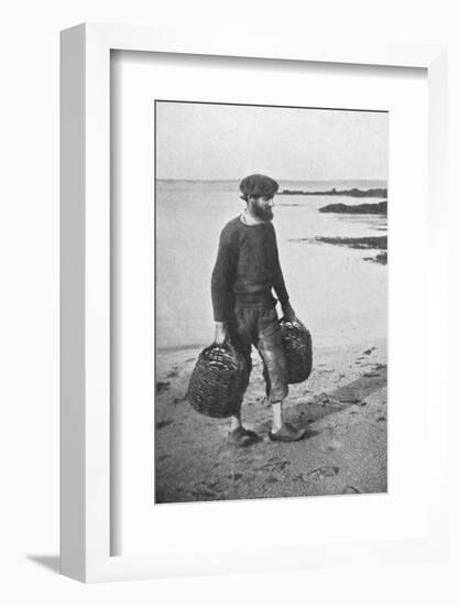 A Normandy fisherman, 1912-Unknown-Framed Photographic Print