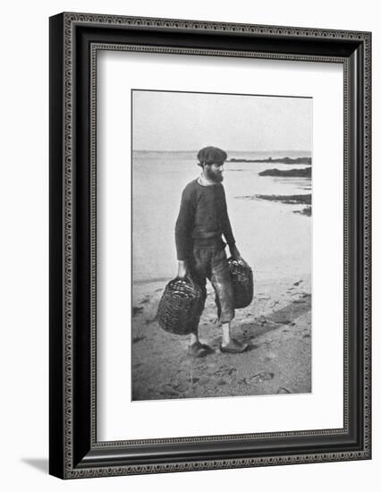 A Normandy fisherman, 1912-Unknown-Framed Photographic Print