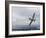 A North American P-51 Mustang in Flight Over Vasteras, Sweden-Stocktrek Images-Framed Photographic Print