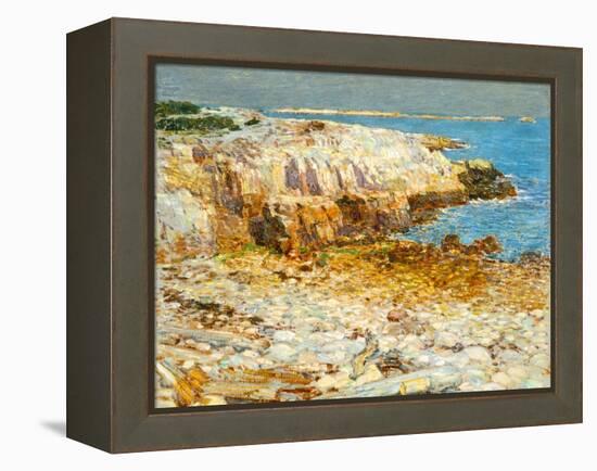 A North East Headland, 1901-Childe Hassam-Framed Premier Image Canvas